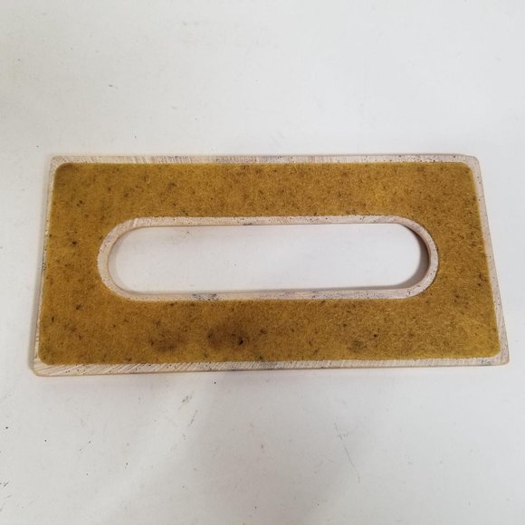 Vintage Plastic Tissue Box Cover Lid Insert Marble - Picture 6 of 12